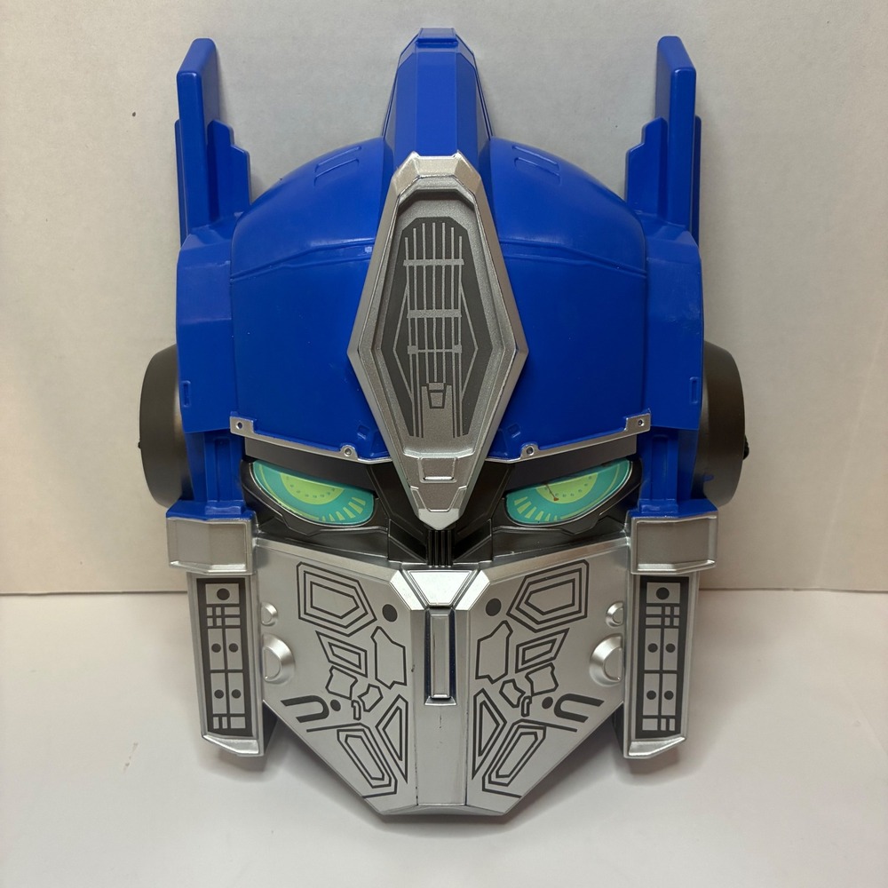 Optimus Prime Mask Transformers Role Play Costume Cosplay Blue Kid Autobots